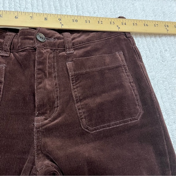 Anthropologie Brown High-Rise Skinny Corduroy Pants - Picture 5 of 16